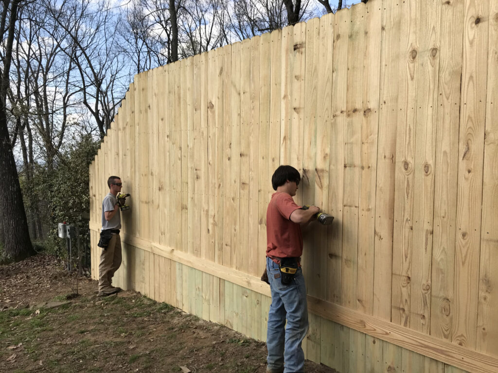 Classic Wooden Fences for Privacy and Charm in Alabama